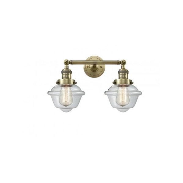 2 Light Vintage Dimmable Led Bathroom Fixture